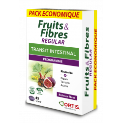 ORTIS FRUITS & FIBRES REGULAR - 45 Comprimés