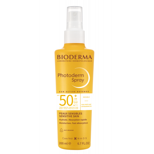 PHOTODERM SPF 50+ Spray Solaire 200ml BIODERMA