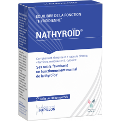 LABORATOIRE PAPILLON NATHYROID - 30 Comprimés