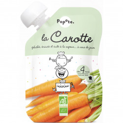 POPOTE GOURDE CAROTTE - 120g