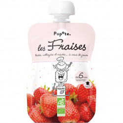 POPOTE GOURDE FRAISE - 120g