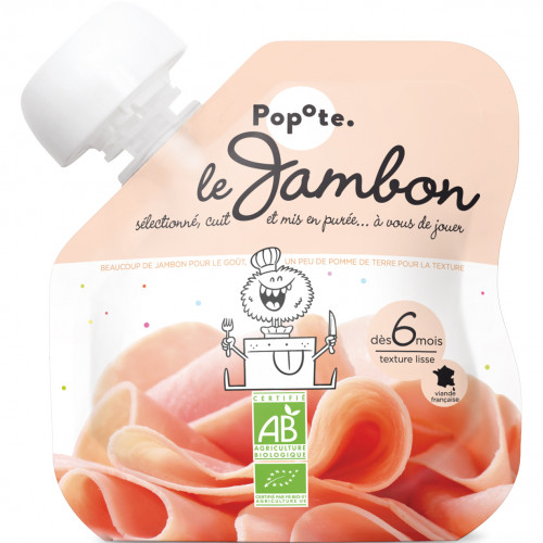 POPOTE GOURDE JAMBON - 60g