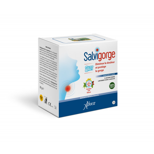 ABOCA SALVIGORGE 2ACT - 20 tablets