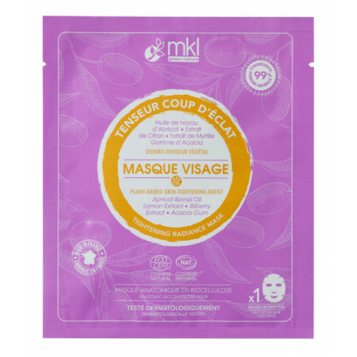 MKL GREEN NATURE MASQUE TENSEUR COUP D'ECLAT CERTIFIEE COSMOS