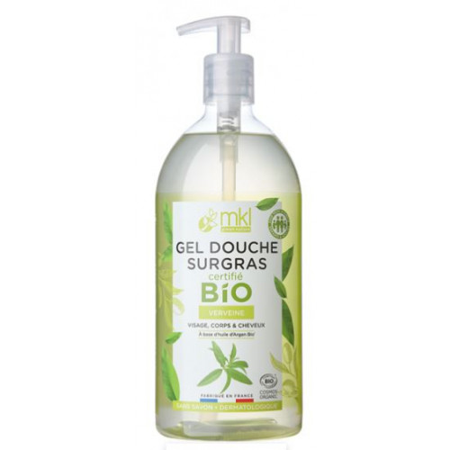 MKL GREEN NATURE GEL DOUCHE SURGRAS VERVEINE CERTIFIE BIO - 1L