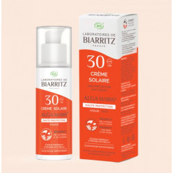 LABORATOIRES DE BIARRITZ CRÈME SOLAIRE VISAGE SPF30 CERTIFIÉE