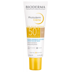 BIODERMA PHOTODERM Crème Peaux Sensibles Sèches SPF50+ Teinte