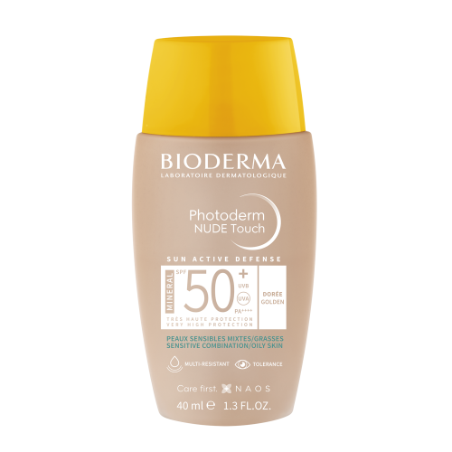 BIODERMA PHOTODERM Nude Minéral SPF50+ Teinte Doré - 40ml