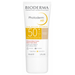 BIODERMA AR Crème Anti-Rougeurs SPF 50+ Peaux Réactives Teinte