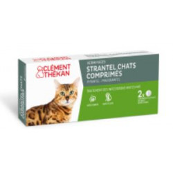 CLEMENT THEKAN STRANTEL CHATS - 4 Comprimés