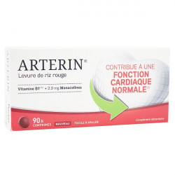 PERRIGO ARTERIN LEVURE DE RIZ ROUGE - 90 Comprimés