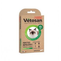 CLEMENT THEKAN VETOSAN Pipettes Répulsives pour chaton et chat