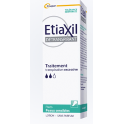 ETIAXIL DÉTRANSPIRANT Pieds Peaux Sensibles Lotion - 100ml