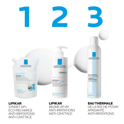 LA ROCHE POSAY LIPIKAR Duo Crème Lavante Relipidante