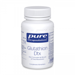 PURE ENCAPSULATIONS Glutathion DTX - 60 capsules