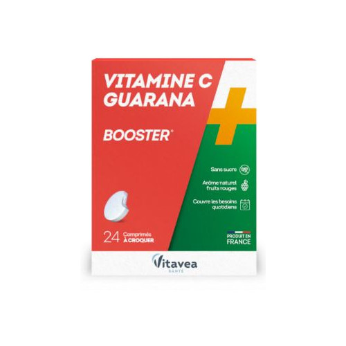 VITAVEA VITAMINE C + Guarana - 24 Comprimés