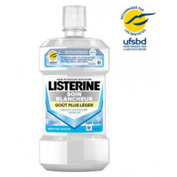 LISTERINE BAIN DE BOUCHE Soin Blancheur Goût Plus Léger 500ml