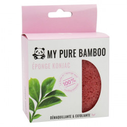 MY PURE BAMBOO EPONGE KONJAC ROSE