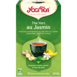 YOGI TEA THÉ VERT AU JASMIN - 17 sachets