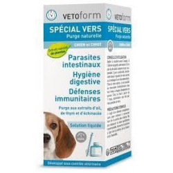 VETOFORM SPÉCIAL VERS PURGE NATURELLE CHIEN ET CHIOT - 50 ml