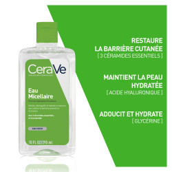 CERAVE Eau Micellaire Hydratante - 295ml