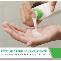 Crème Lavante Hydratante visage et corps peaux sèches à très