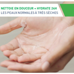 Crème Lavante Hydratante visage et corps peaux sèches à très