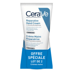 Crème Mains Réparatrice peaux abîmées sécheresses sévères - Lot