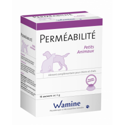 WAMINE PERMÉABILITÉ Petits Animaux - 15 Sachets