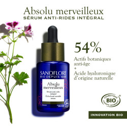 SANOFLORE MERVEILLEUSE Absolu Sérum Anti-Age BIO - 30ml