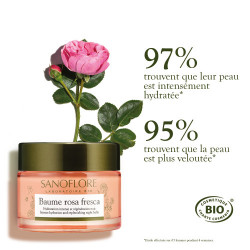 SANOFLORE ROSA FRESCA Organic Night Regeneration Balm - 50ml