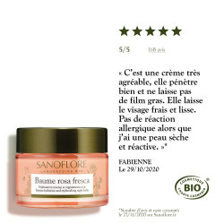 SANOFLORE ROSA FRESCA Organic Night Regeneration Balm - 50ml