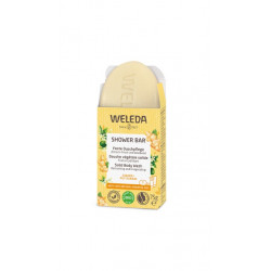 WELEDA Douche Végétale Solide Gingembre & Petitgrain - 75ml