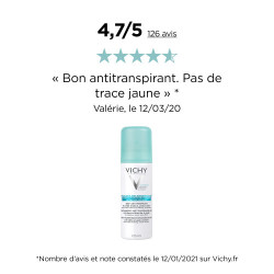 VICHY DÉODORANT 48H Anti Transpirant Aérosol Anti-Traces - Lot