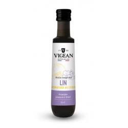 VIGEAN HUILE LIN Aromatisée au Citron - 250ml