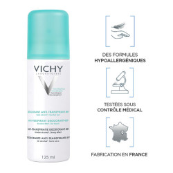 VICHY DÉODORANT 48H Anti Transpirant Aérosol - 125ml