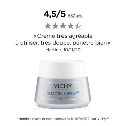 VICHY LIFTACTIV SUPRÊME PEAU NORMALE À MIXTE - 50 ml