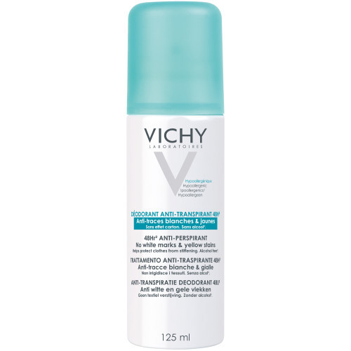 VICHY DÉODORANT 48H Anti Transpirant Aérosol Anti-Traces - 125ml