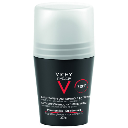 VICHY HOMME DÉODORANT 72H Anti Transpirant Bille - 50ml