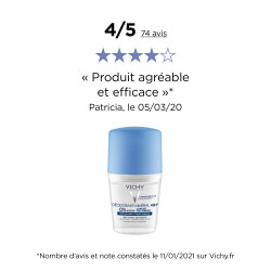 VICHY DÉODORANT MINÉRAL 48H Bille - 50ml