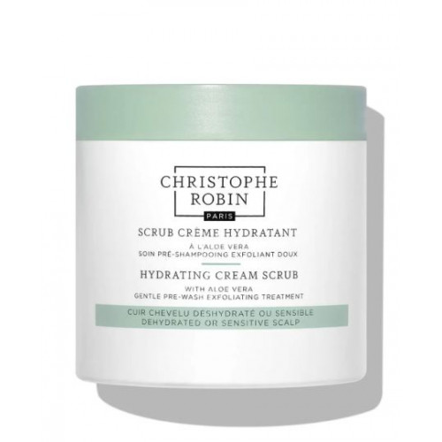 CHRISTOPHE ROBIN SCRUB CRÈME HYDRATANT A L'ALOE VERA - 250ml