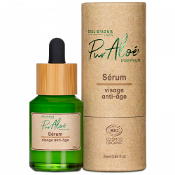 CIEL D'AZUR PUR ALOE SÉRUM VISAGE ANTI-AGE - 25ml