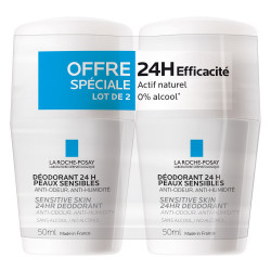 LA ROCHE POSAY DÉODORANT 24H Bille - Lot de 2x50ml