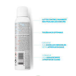 LA ROCHE POSAY DÉODORANT 48H Spray - Lot de 2x150ml