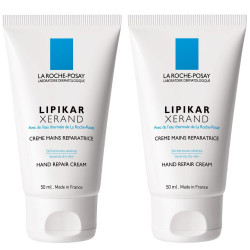 LA ROCHE POSAY LIPIKAR XERAND Crème Mains - Lot de 2x50ml