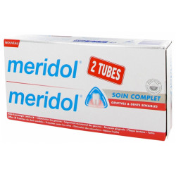 MERIDOL DENTIFRICE SOIN COMPLET - LOT DE 2x75ml