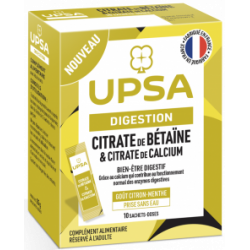 UPSA CITRATE DE BETAINE Citron Menthe - 10 Sachets