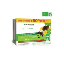 ARKOFLUIDES Détox BIO - 30 Ampoules