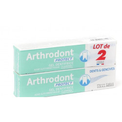 ARTHRODONT PROTECT DENTIFRICE Gel Fluoré 2x75ml