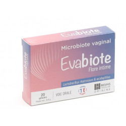 BESINS HEALTHCARE EVABIOTE FLORE INTIME - 20 Gélules